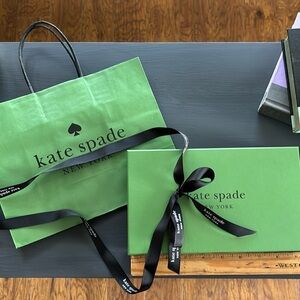 Kate Spade box and bag